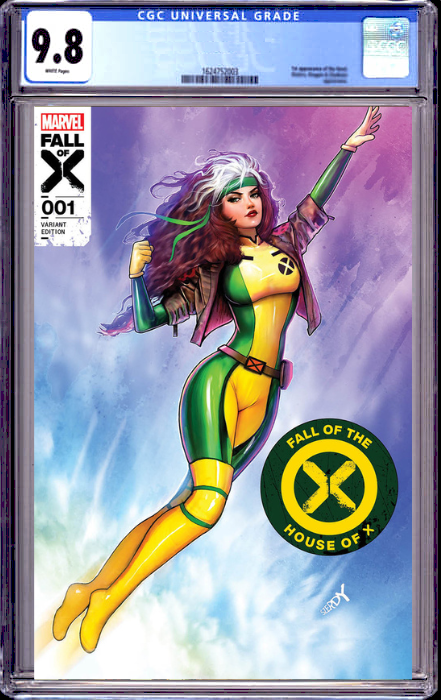 FALL OF THE HOUSE OF X 1 NATHAN SZERDY EXCLUSIVE VARIANT (1/3/2024) SHIPS 6/3/2024 CGC 9.8