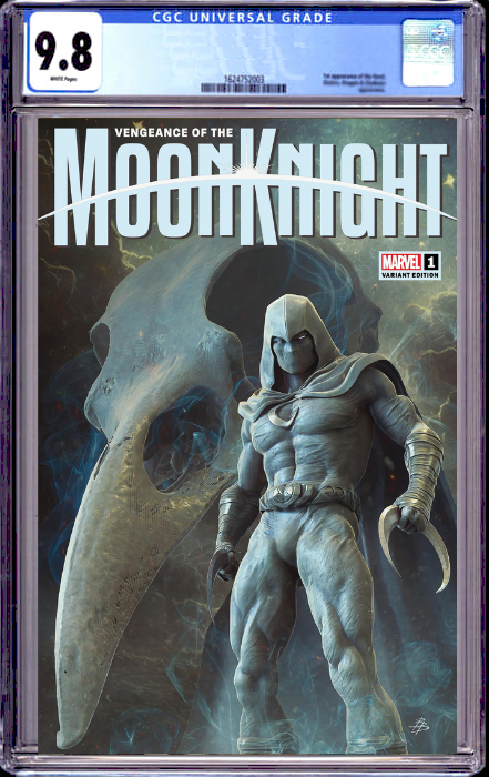 VENGEANCE OF THE MOON KNIGHT 1 BJORN BARENDS EXCLUSIVE VARIANT (1/3/2024) SHIPS 6/3/2024 CGC 9.8