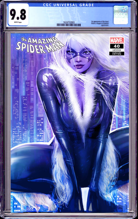 AMAZING SPIDER-MAN 40 NATHAN SZERDY EXCLUSIVE VARIANT (12/20/2023) SHIPS 5/20/2024 CGC 9.8