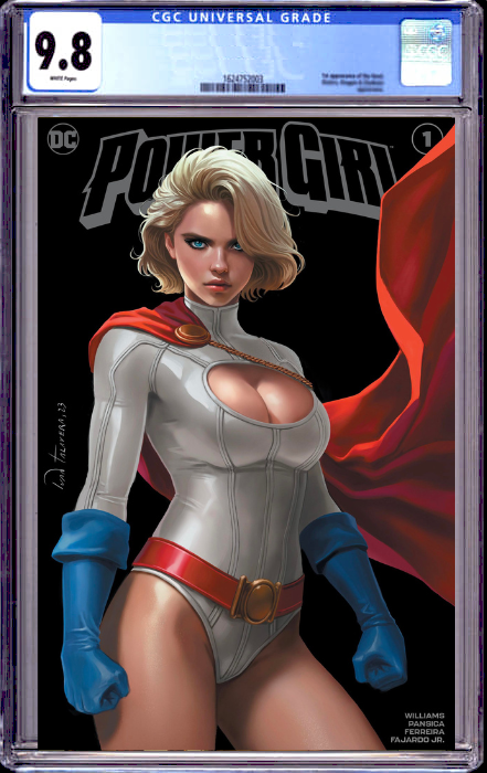 POWER GIRL #1 IVAN TALAVERA EXCLUSIVE VARIANT (9/26/2023) SHIPS 2/26/2024 CGC 9.8