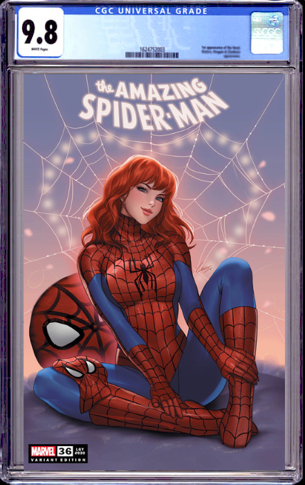 AMAZING SPIDER-MAN 36 LEIRIX EXCLUSIVE VARIANT (10/25/2023) SHIPS 3/25/2024 CGC 9.8