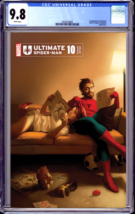 ULTIMATE SPIDER-MAN #10 MIGUEL MERCADO EXCLUSIVE VARIANT (10/16/2024) SHIPS 5/16/2025 CGC 9.8