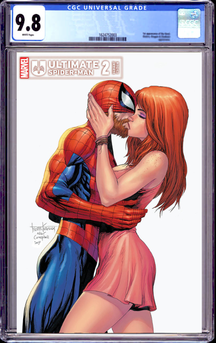 ULTIMATE SPIDER-MAN #1 TYLER KIRKHAM EXCLUSIVE 4TH PRINTING VARIANT (4/10/2024) SHIPS 11/10/2024 CGC 9.8