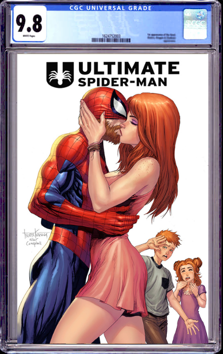 ULTIMATE SPIDER-MAN 2 TYLER KIRKHAM EXCLUSIVE VARIANT (2/21/2024) SHIPS 7/21/2024 CGC 9.8