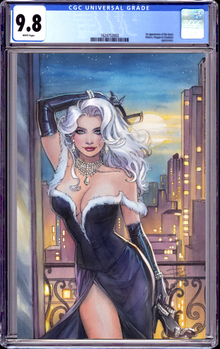 AMAZING SPIDER-MAN 35 SABINE RICH EXCLUSIVE VIRGIN VARIANT (10/11/2023) SHIPS 3/11/2024 CGC 9.8