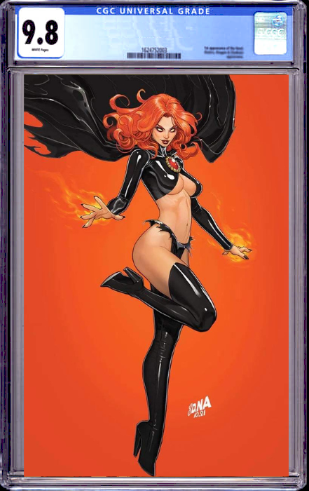 DARK X-MEN 3 DAVID NAKAYAMA EXCLUSIVE VIRGIN FOIL VARIANT (10/25/2023) SHIPS 3/25/2024 CGC 9.8
