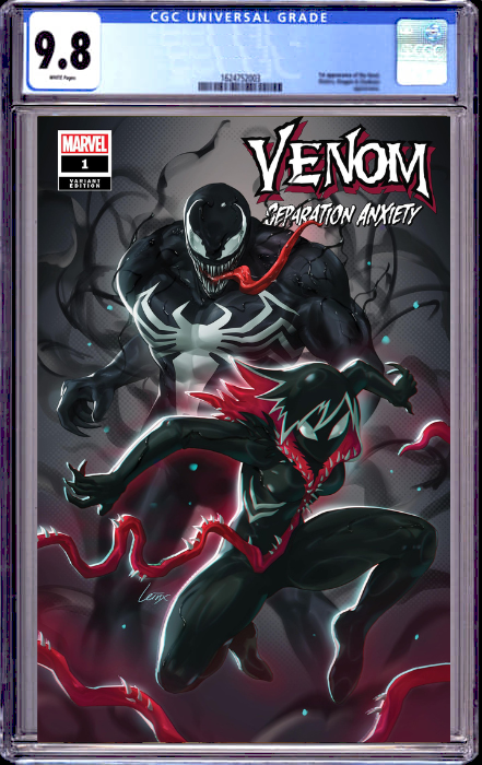 VENOM: SEPARATION ANXIETY #1 NATHAN SZERDY EXCLUSIVE VARIANT (5/15/2024) SHIPS 12/15/2024 CGC 9.8