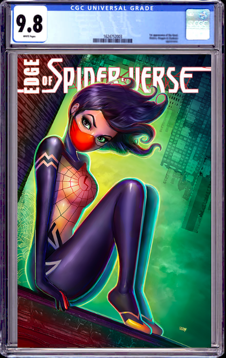 EDGE OF SPIDER-VERSE 1 NATHAN SZERDY EXCLUSIVE VARIANT (2/21/2024) SHIPS 7/21/2024 CGC 9.8