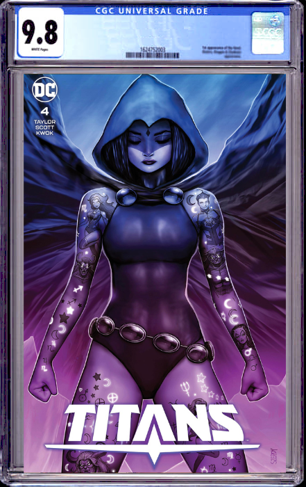 TITANS #4 NATHAN SZERDY EXCLUSIVE VARIANT (10/17/2023) SHIPS 3/17/2024 CGC 9.8