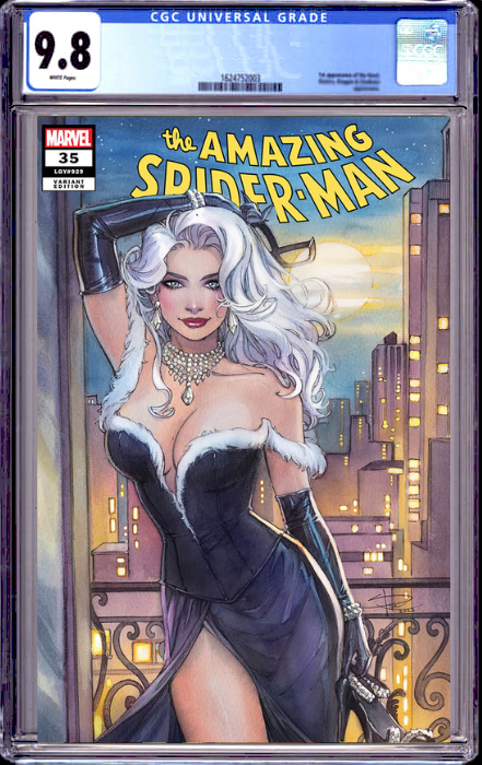 AMAZING SPIDER-MAN 35 SABINE RICH EXCLUSIVE VARIANT (10/11/2023) SHIPS 3/11/2024 CGC 9.8