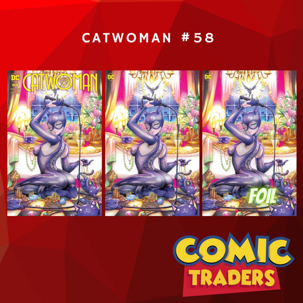 CATWOMAN #58 RACHTA LIN EXCLUSIVE VARIANT 3 PACK (10/17/2023) SHIPS 11/17/2023 BACKISSUE
