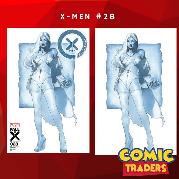 X-MEN 28 GABRIELE DELL'OTTO EXCLUSIVE VARIANT 2 PACK (11/1/2023) SHIPS 12/1/2023