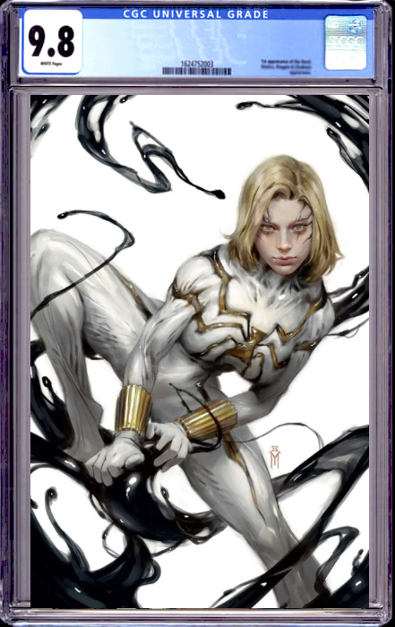 WHITE WIDOW 1 MIGUEL MERCADO EXCLUSIVE VIRGIN VARIANT (11/1/2023) SHIPS 5/1/2024 CGC 9.8
