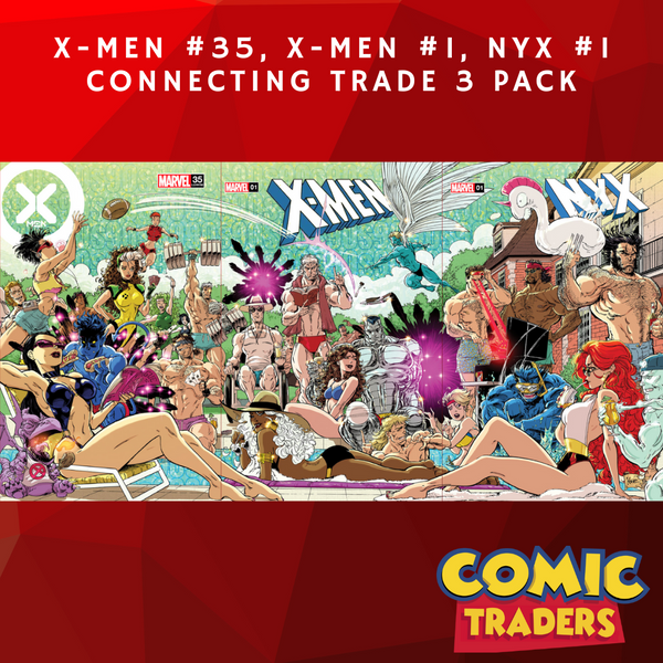 X-MEN #35/X-MEN #1/NYX #1 KAARE ANDREWS EXCLUSIVE TRADE VARIANT 3 PACK