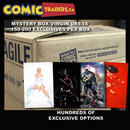 WHOLESALE STORE EXCLUSIVE STARTER SET: MIN CONTENTS 60 TRADE DRESS ,40 VIRGIN,  40 FOILS  ESTIMATED 140-160 COMICS
