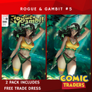 ROGUE & GAMBIT 5 R1C0 EXCLUSIVE VARIANT 2 PACK (7/12/2023) SHIPS 8/2/2023 BACKISSUE