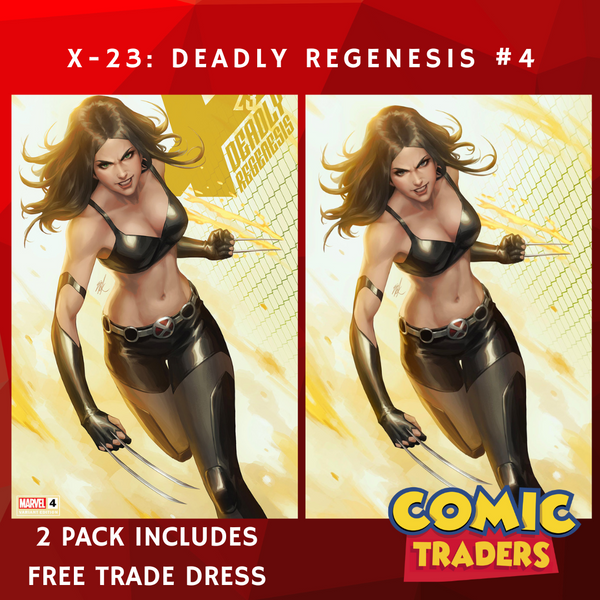 X-23: DEADLY REGENESIS 4 EJIKURE EXCLUSIVE VARIANT 2 PACK (6/14/2023) SHIPS 7/5/2023 BACKISSUE