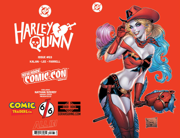 HARLEY QUINN #53 SORAH SUHNG EXCLUSIVE NYCC VIRGIN FOIL VARIANT (8/27/2025)