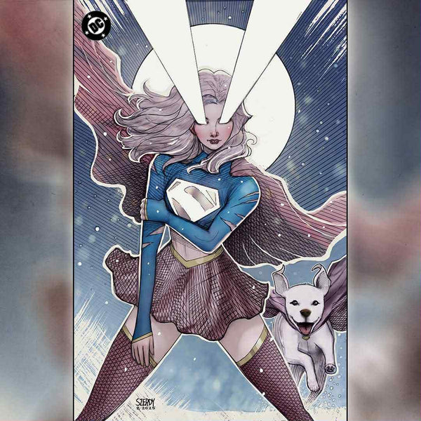 ACTION COMICS #252 FACSIMILE EDITION NATHAN SZERDY EXCLUSIVE GLOW IN THE DARK VIRGIN VARIANT (10/22/2025)