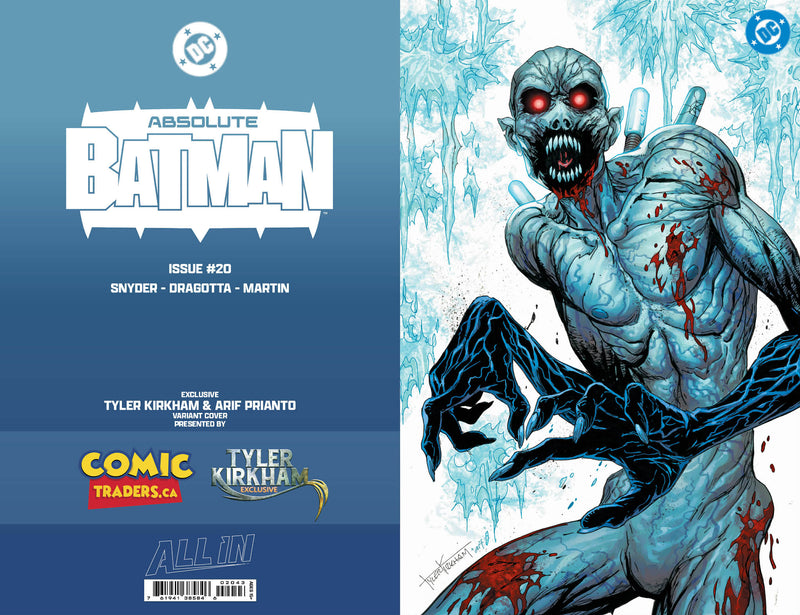 ABSOLUTE BATMAN #20 TYLER KIRKHAM EXCLUSIVE VIRGIN FOIL 