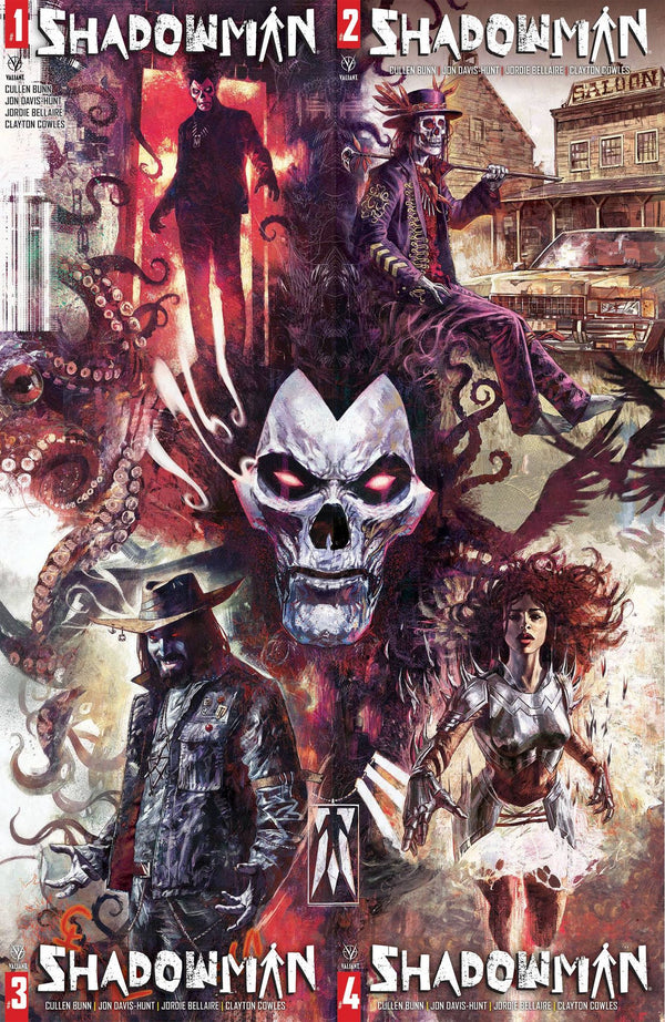 SHADOWMAN (2020) #1-4 MARCO MASTRAZZO 4 PACK UNKNOWN COMICS EXCLUSIVE SHIPS 09/01/2021 BACKISSUE
