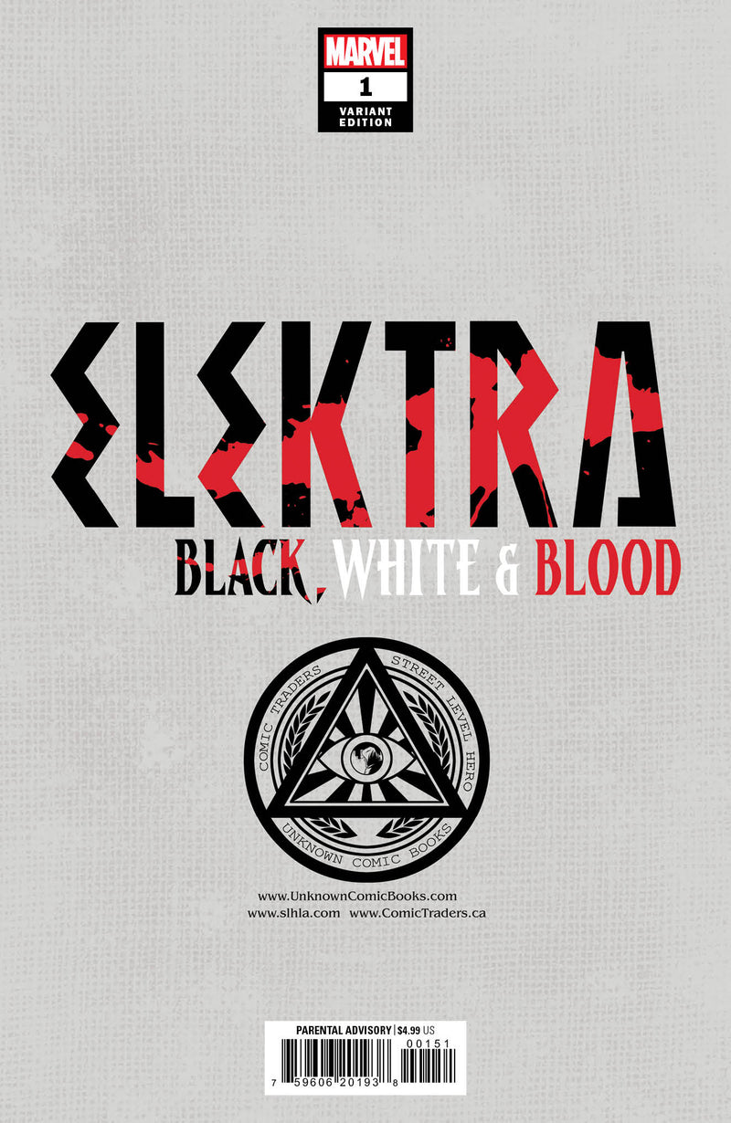 ELEKTRA BLACK WHITE BLOOD