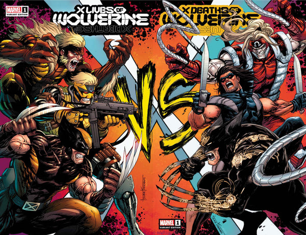 THE X LIVES / X DEATHS OF WOLVERINE #1 TYLER KIRKHAM CONNECTING TRADE DRESS 2 PACK UNKNOWN ILLUMINATI EXCLUSIVE (1/19/2022) SHIPS 2/13/2022 BACKISSUE