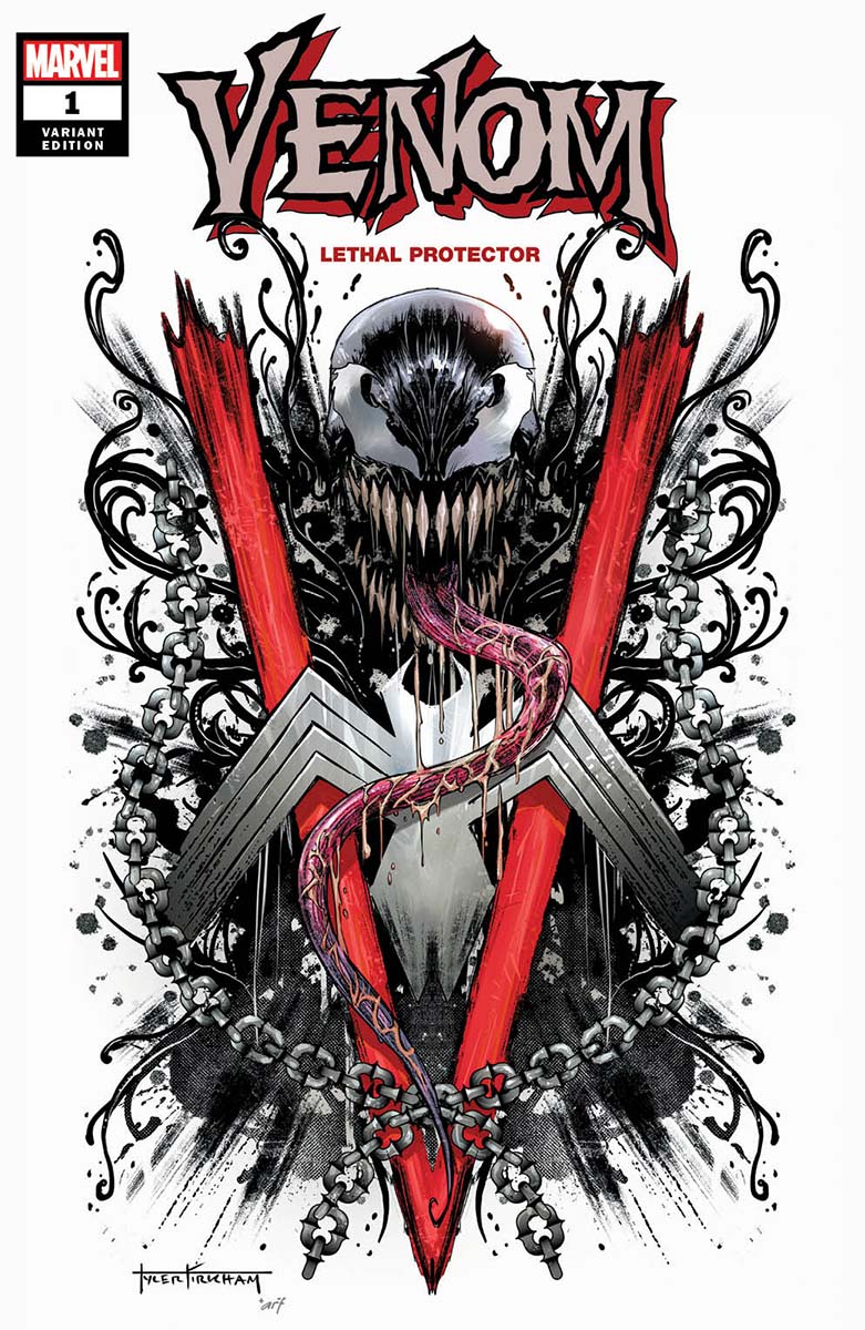 VENOM: LETHAL PROTECTOR 1 TYLER KIRKHAM UNKNOWN ILLUMINATI EXCLUSIVE (3/23/2022) SHIPS 4/13/2022 BACKISSUE