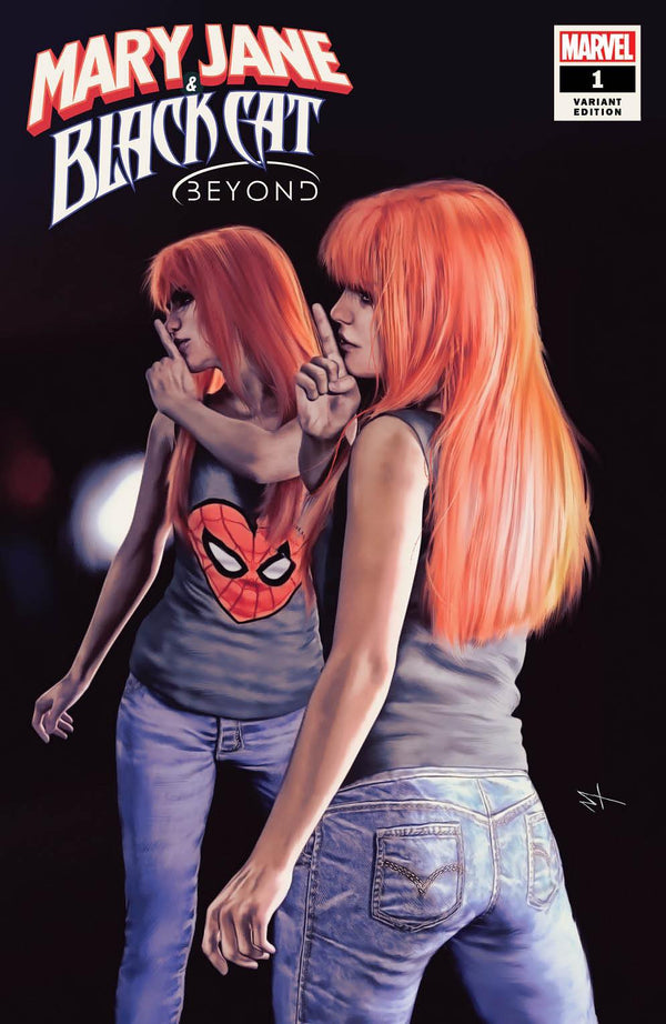 MARY JANE & BLACK CAT: BEYOND 1 MARCO TURINI UNKNOWN ILLUMINATI EXCLUSIVE (1/26/2022) SHIPS 2/16/2022 BACKISSUE