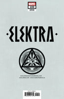 ELEKTRA 100 R1C0 UNKNOWN ILLUMINATI EXCLUSIVE (4/6/2022) SHIPS 4/27/2022 BACKISSUE