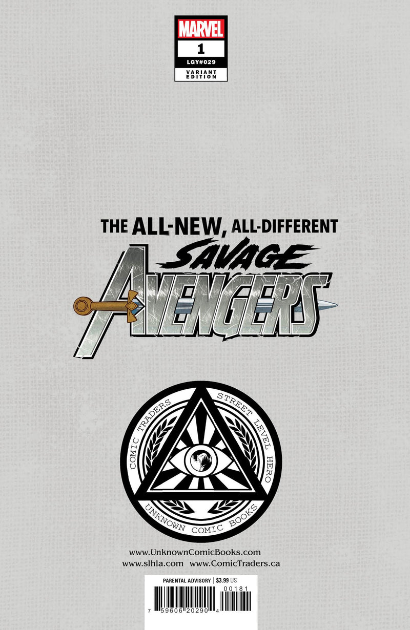 SAVAGE AVENGERS 1 MICO SUAYAN EXCLUSIVE VARIANT (5/4/2022) SHIPS 5/25/2022 BACKISSUE