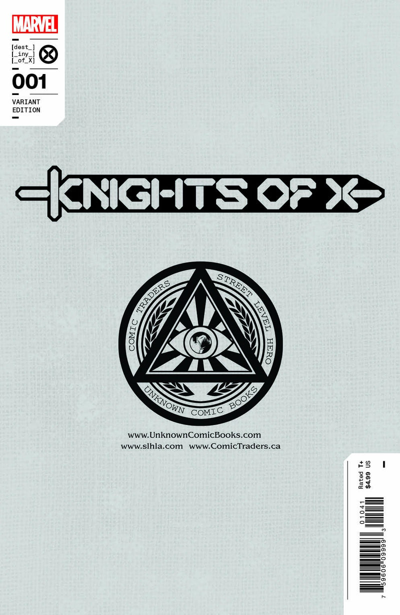 KNIGHTS OF X 1 JAY ANACLETO UNKNOWN ILLUMINATI EXCLUSIVE (4/13/2022) SHIPS 5/4/2022 BACKISSUE