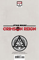 STAR WARS: CRIMSON REIGN 5 TYLER KIRKHAM EXCLUSIVE VIRGIN VARIANT (6/22/2022) SHIPS 7/12/2022 BACKISSUE