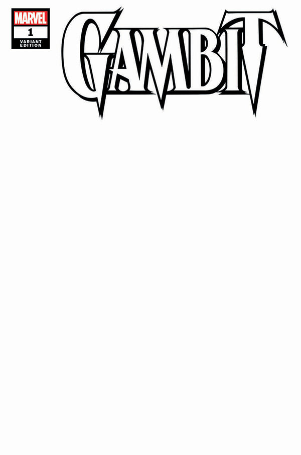 GAMBIT 1 BLANK EXCLUSIVE (5/11/2022) SHIPS 6/1/2022 BACKISSUE