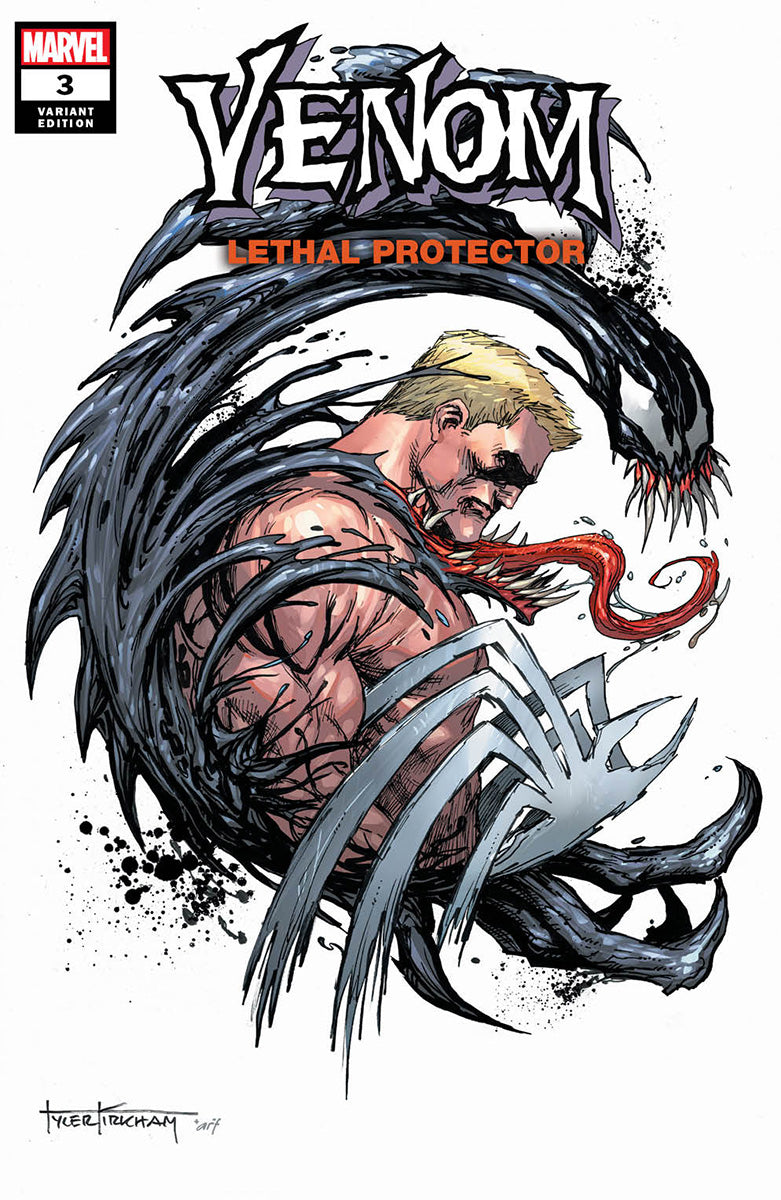 VENOM: LETHAL PROTECTOR 3 TYLER KIRKHAM EXCLUSIVE VARIANT (6/22/2022) SHIPS 7/13/2022 BACKISSUE