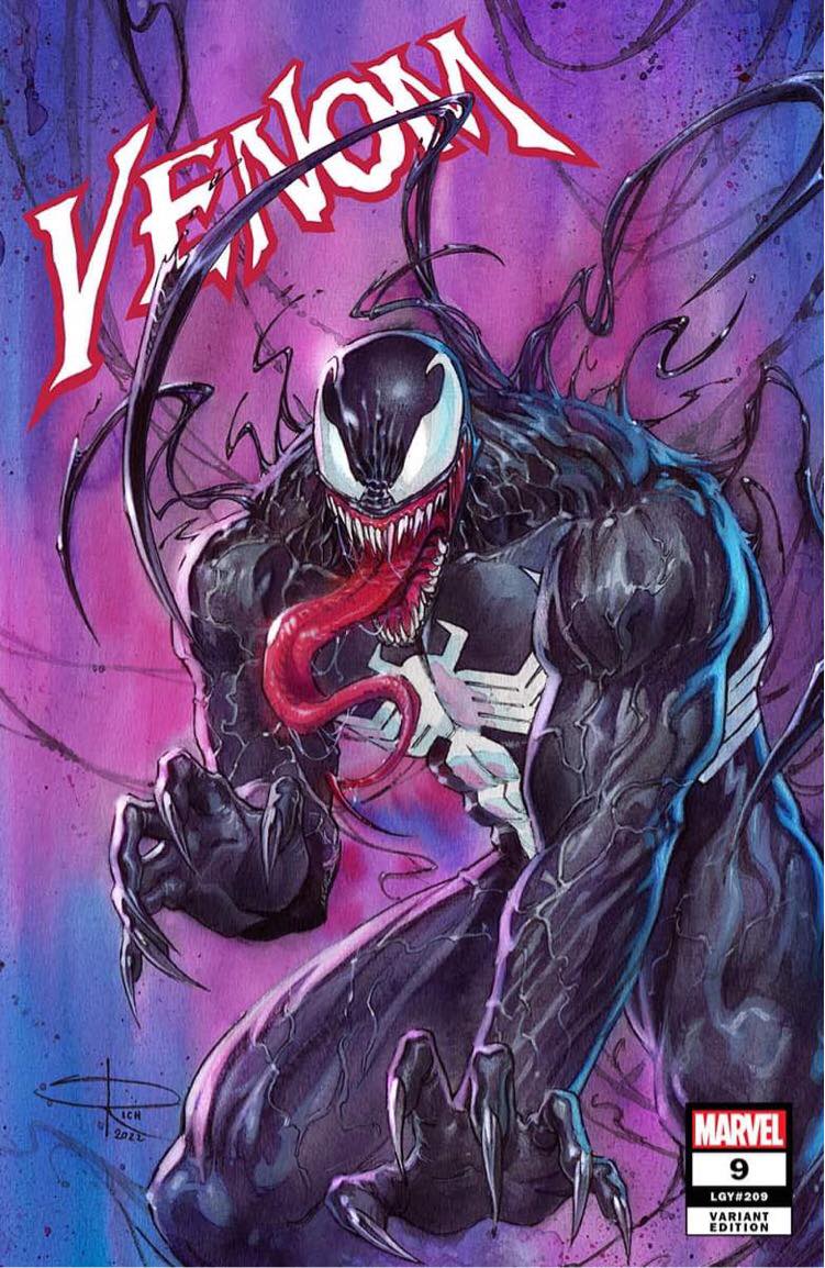 VENOM 9 SABINE RICH EXCLUSIVE VARIANT 2 PACK (7/27/2022) SHIPS 8/17/2022 BACKISSUE