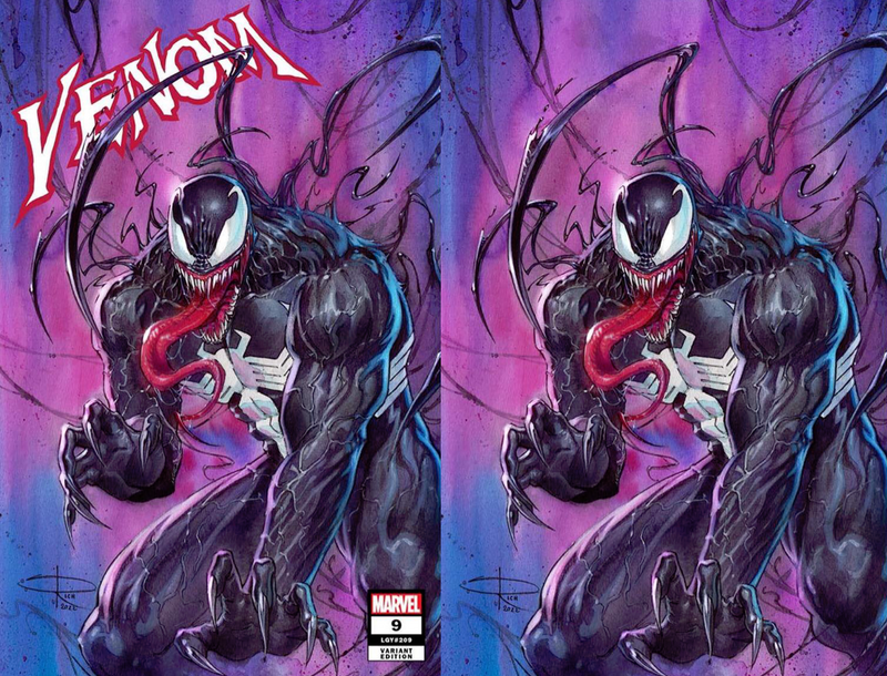 VENOM 9 SABINE RICH EXCLUSIVE VARIANT 2 PACK (7/27/2022) SHIPS 8/17/2022 BACKISSUE