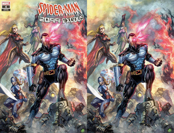 SPIDER-MAN 2099: EXODUS 4 ALAN QUAH EXCLUSIVE VARIANT 2 PACK (7/13/2022) SHIPS 8/3/2022 BACKISSUE
