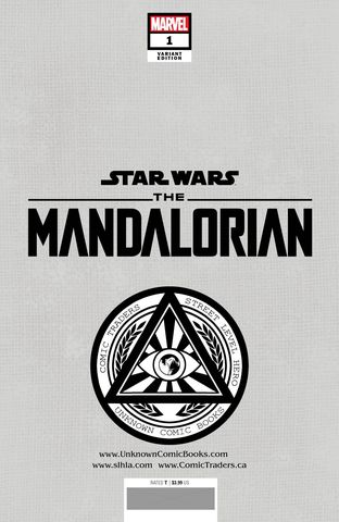 STAR WARS: THE MANDALORIAN 1 TYLER KIRKHAM EXCLUSIVE VARIANT 2 PACK (7/6/2022) SHIPS 7/27/2022 BACKISSUE