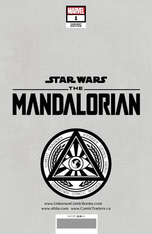 STAR WARS: THE MANDALORIAN 1 TYLER KIRKHAM EXCLUSIVE VARIANT (7/6/2022) SHIPS 7/27/2022 BACKISSUE