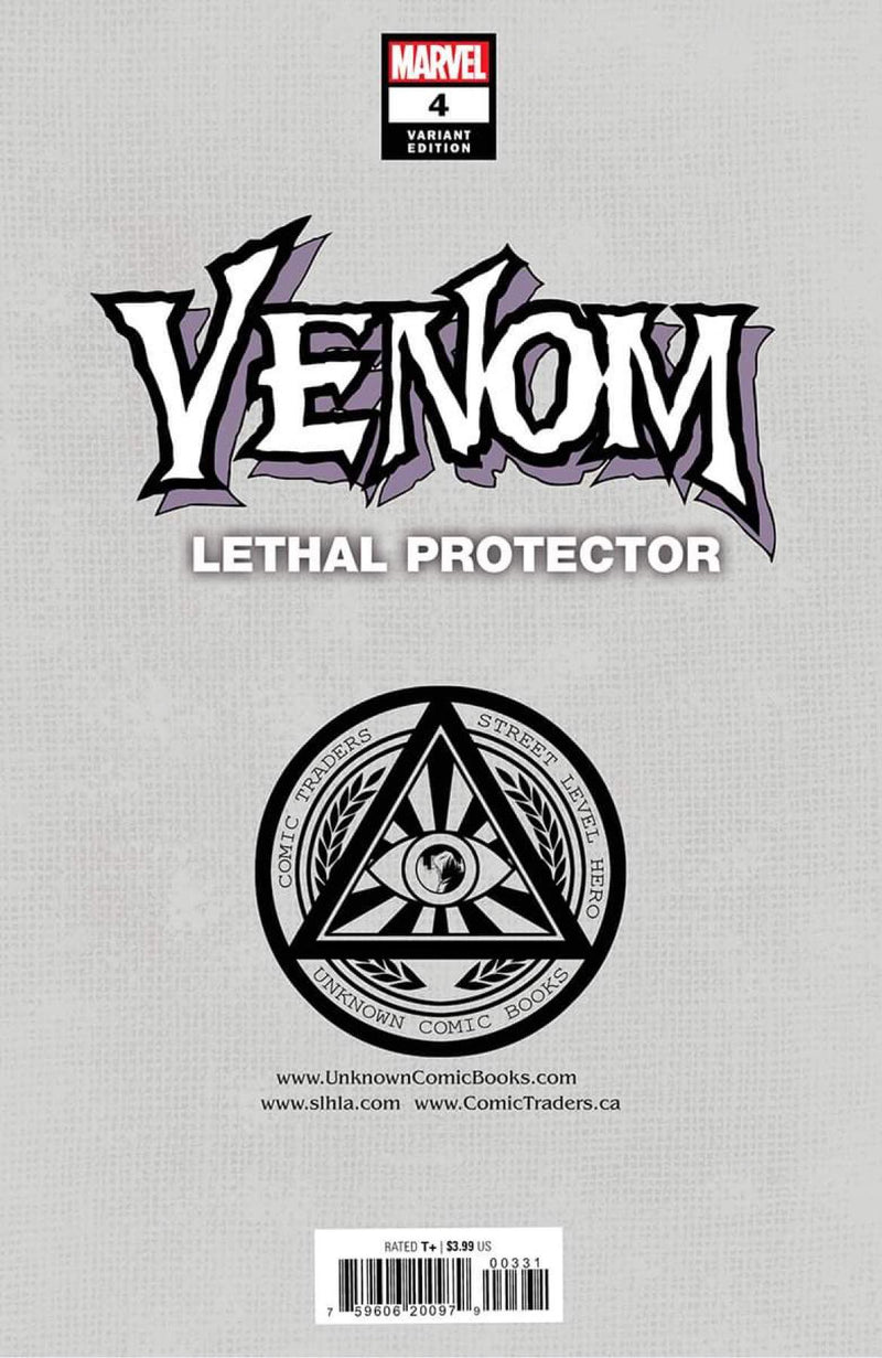 VENOM: LETHAL PROTECTOR 4 TYLER KIRKHAM EXCLUSIVE VARIANT 2 PACK (7/20/2022) SHIPS 8/10/2022 BACKISSUE