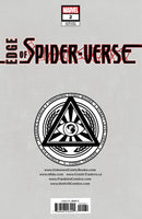 EDGE OF SPIDER-VERSE 2 TYLER KIRKHAM EXCLUSIVE VIRGIN VARIANT (8/17/2022) SHIPS 9/7/2022 BACKISSUE
