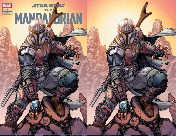 STAR WARS: THE MANDALORIAN 2 TODD NAUCK EXCLUSIVE VARIANT 2 PACK (8/17/2022) SHIPS 9/7/2022 BACKISSUE