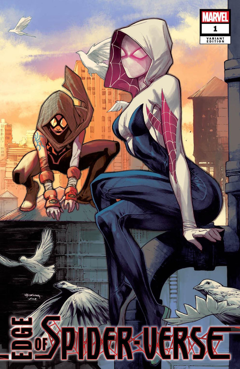 EDGE OF SPIDER-VERSE 1 STEPHEN SEGOVIA EXCLUSIVE VARIANT (8/3/2022) SHIPS 8/24/2022 BACKISSUE