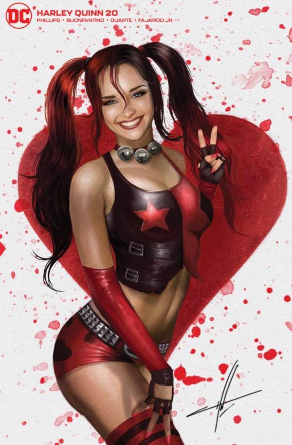 HARLEY QUINN #20 CARLA COHEN EXCLUSIVE MINIMAL VARIANT (8/16/2022) SHIPS 9/7/2022 BACKISSUE