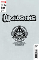 WOLVERINE 24 [AXE] TONY DANIELS EXCLUSIVE VARIANT (9/7/2022) SHIPS 9/28/2022 BACKISSUE