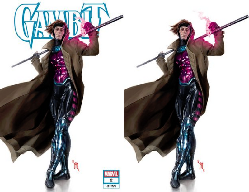 GAMBIT 2 MIGUEL MERCADO EXCLUSIVE VARIANT 2 PACK (8/31/2022) SHIPS 9/21/2022 BACKISSUE