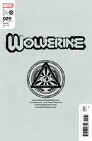WOLVERINE 25 [AXE] SCOTT WILLIAMS EXCLUSIVE VIRGIN VARIANT (10/12/2022) SHIPS 11/2/2022 BACKISSUE