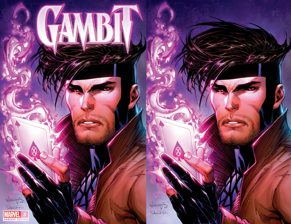 GAMBIT 3 SCOTT WILLIAMS EXCLUSIVE VARIANT 2 PACK (9/28/2022) SHIPS 10/19/2022 BACKISSUE