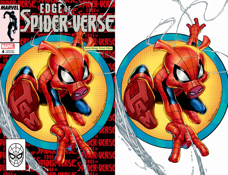 EDGE OF SPIDER-VERSE 4 TYLER KIRKHAM EXCLUSIVE VARIANT 2 PACK (9/21/2022) SHIPS 10/12/2022 BACKISSUE